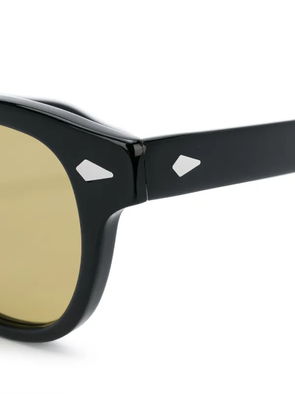 Moscot Lemtosh スクエアフレーム サングラス | ブラック | FARFETCH JP