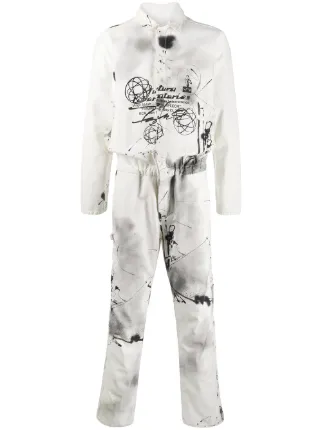 boiler suit white