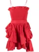 Image 1 of Philosophy Di Lorenzo Serafini smocked waist ruffled dress