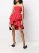 Image 2 of Philosophy Di Lorenzo Serafini smocked waist ruffled dress