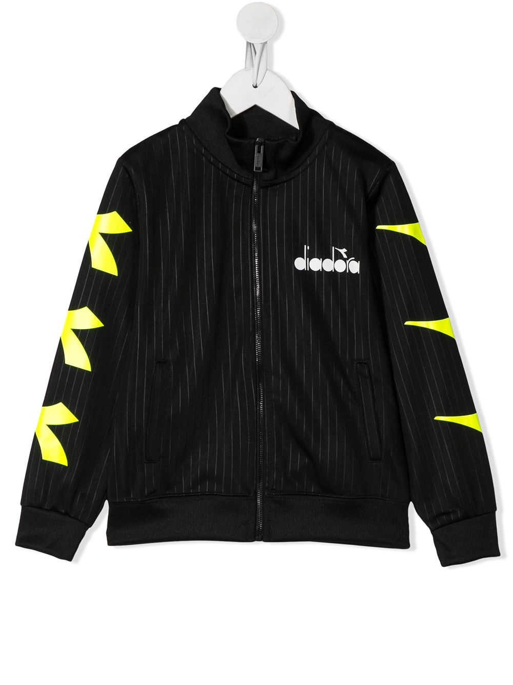 фото Diadora junior logo print track jacket