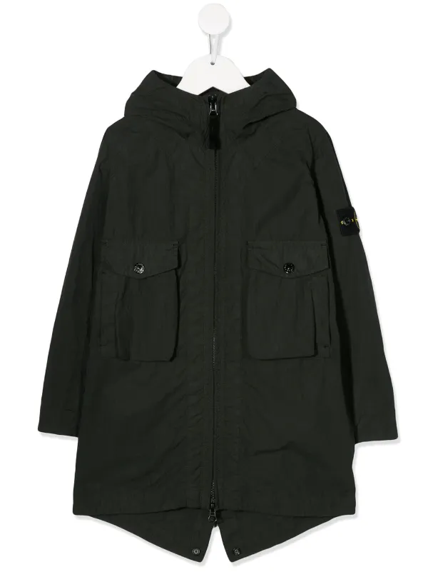 stone island raincoat