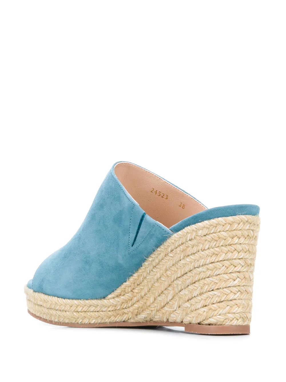 фото Stuart weitzman suede wedge heels