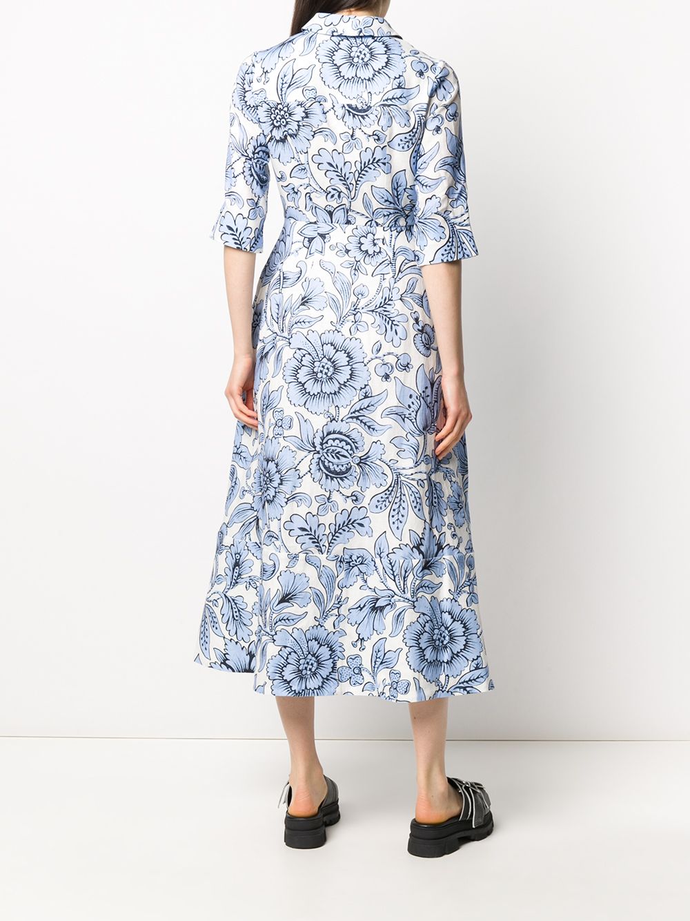 фото Erdem kasia floral-pattern dress