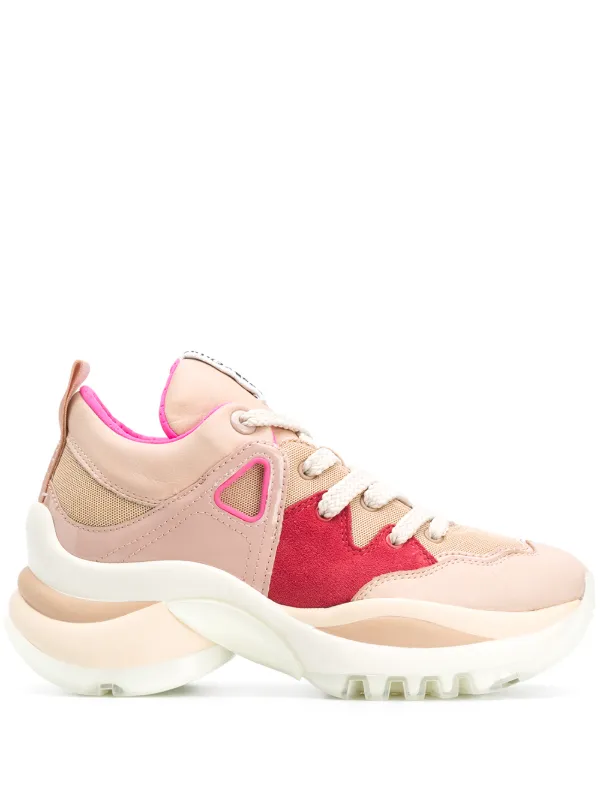 farfetch chloe sneakers