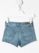 الصورة 2 من Ralph Lauren Kids شورت جينز مزين بخط الشعار