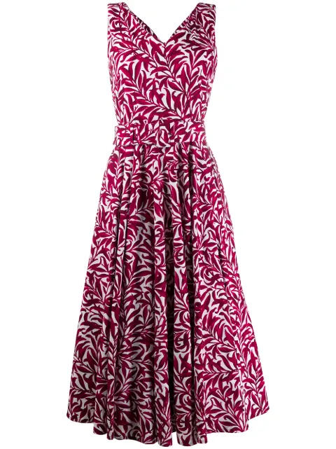 Samantha Sung Aster floral print dress