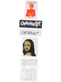 Off-White Mona Lisa-detail sticker set