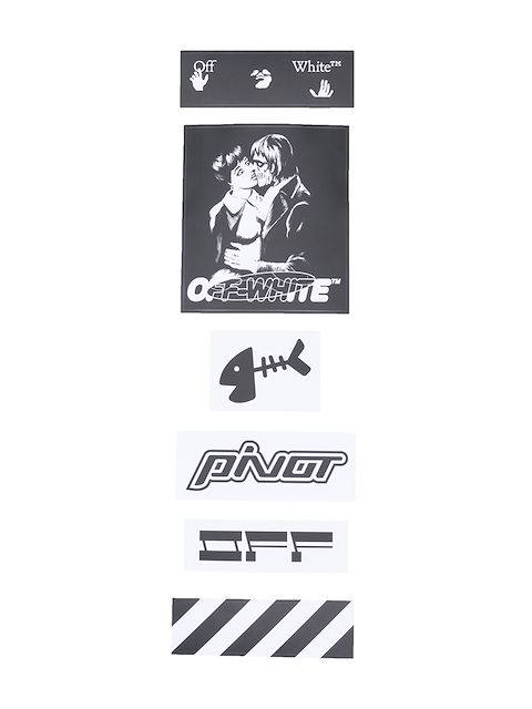 Off-White graphic-print sticker set