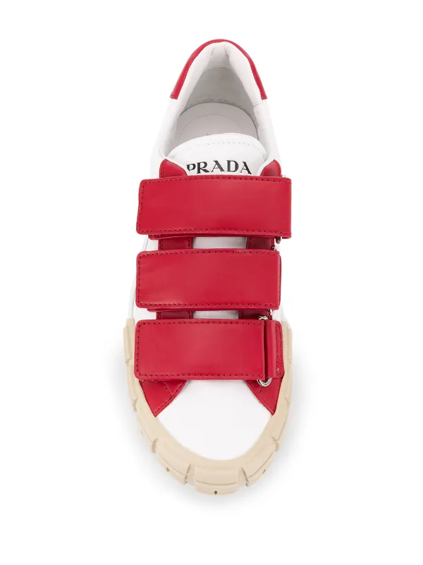 Très Bien - Prada Velcro Sneakers Silver