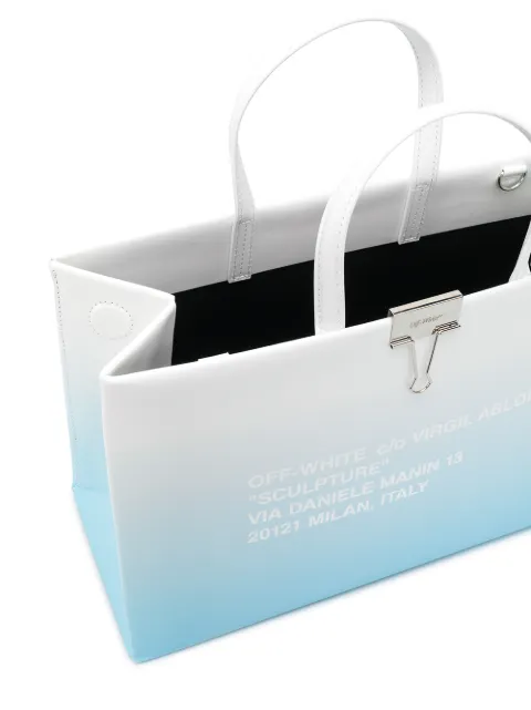 off white box tote