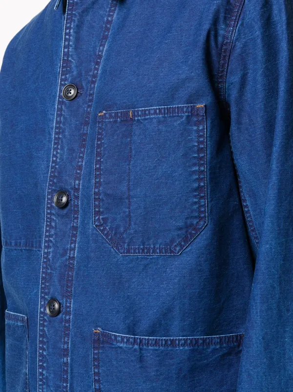 denim worker jacket