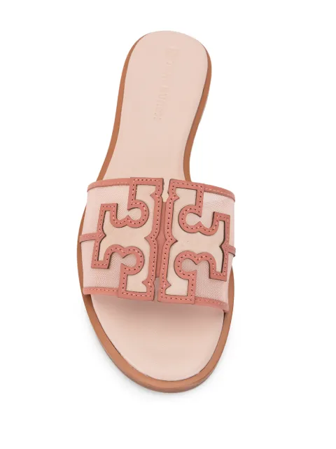tory burch ines slide red