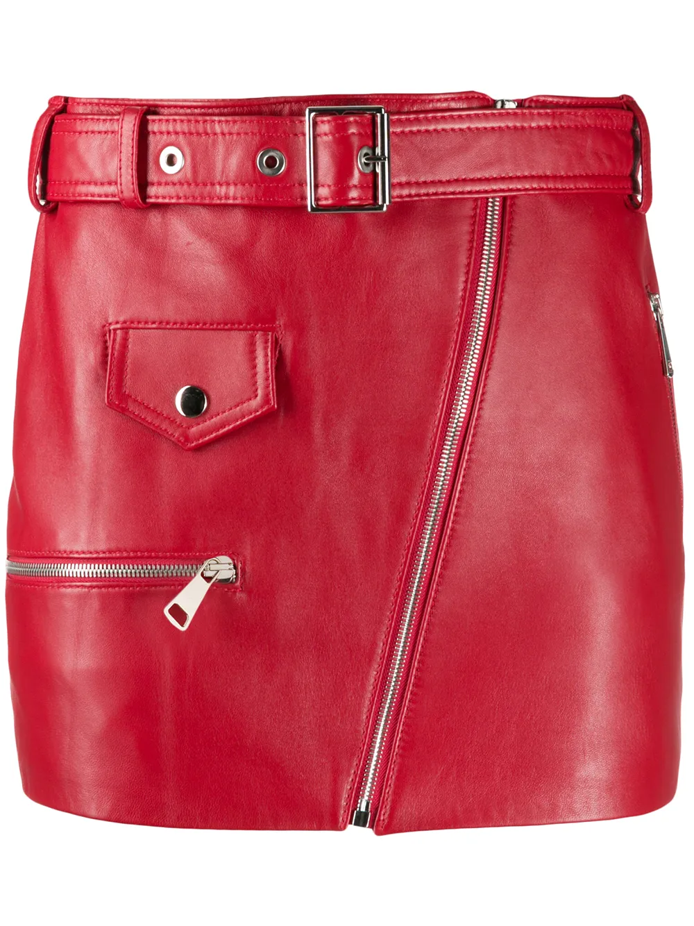 Manokhi Minirock Im Biker-Look 55x3m y9iZA Manokhi Minirock Im Biker-Look 55x3m y9iZA
