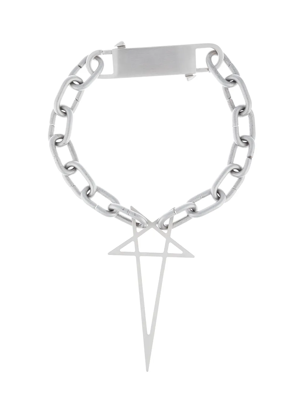 Rick Owens Pentagram Pendant Necklace Farfetch