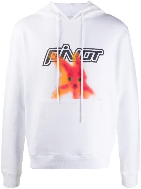 Off-White Plastic Fish printed hoodie