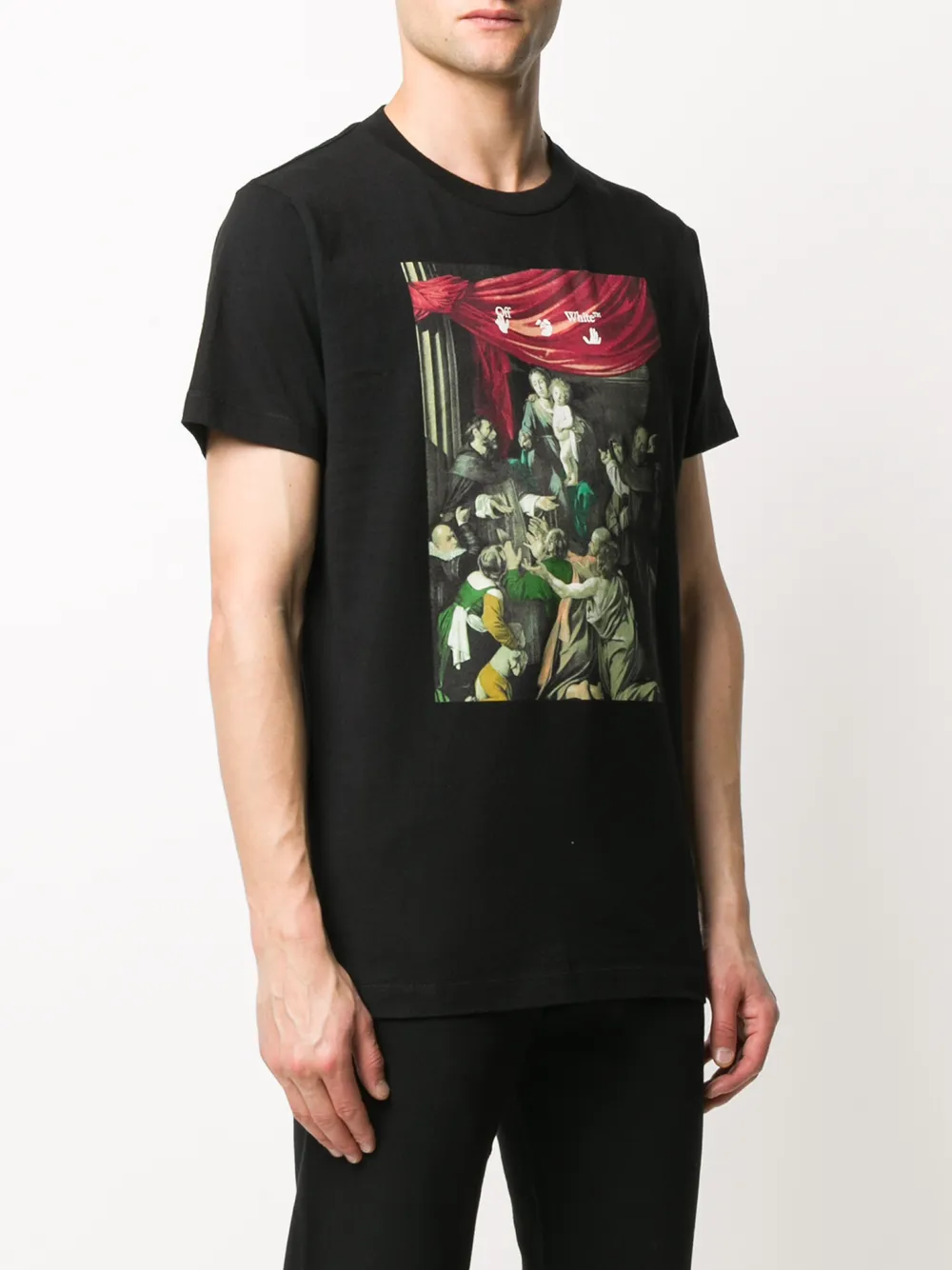 off white nike tuxedo shirt