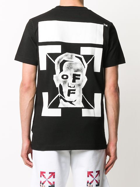 off white fish shirt