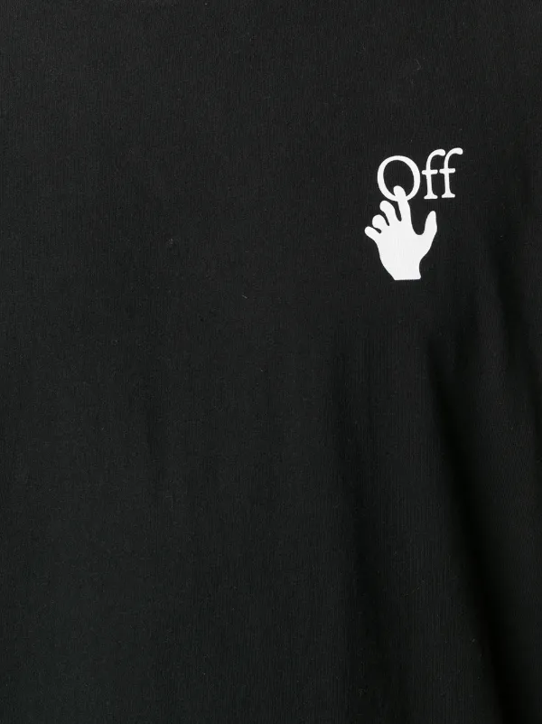 off white cut here shirt
