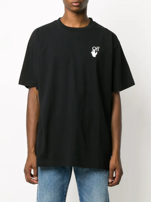 off white cut here shirt