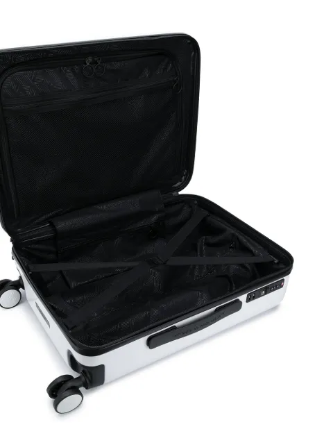 off white trolley bag