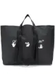 Image 1 of Off-White large logo-print tote bag