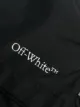Off-White logo print swim shorts