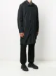 Off-White logo print raincoat