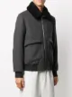Off-White zip-front aviator jacket