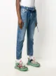 Off-White slim low crotch jeans