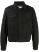 Image 1 of Off-White slim Arrows logo denim jacket
