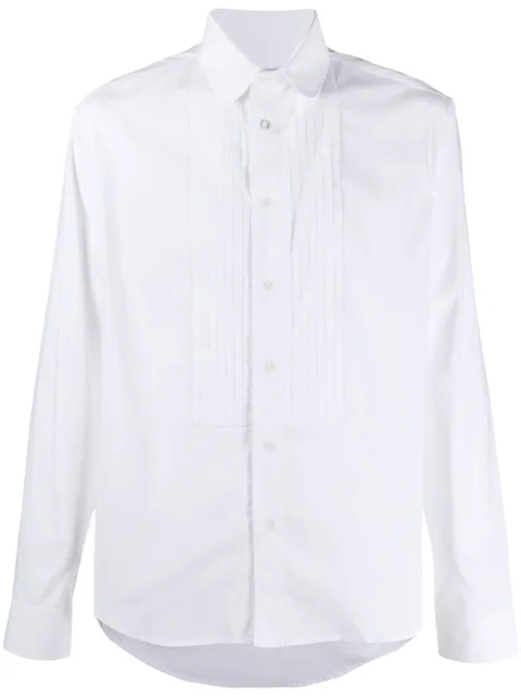 Off-White camisa de esmoquin con motivo Now