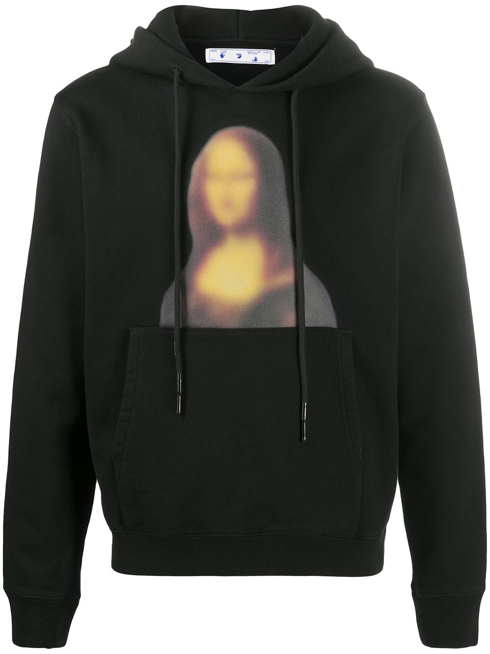 off white mona lisa black hoodie