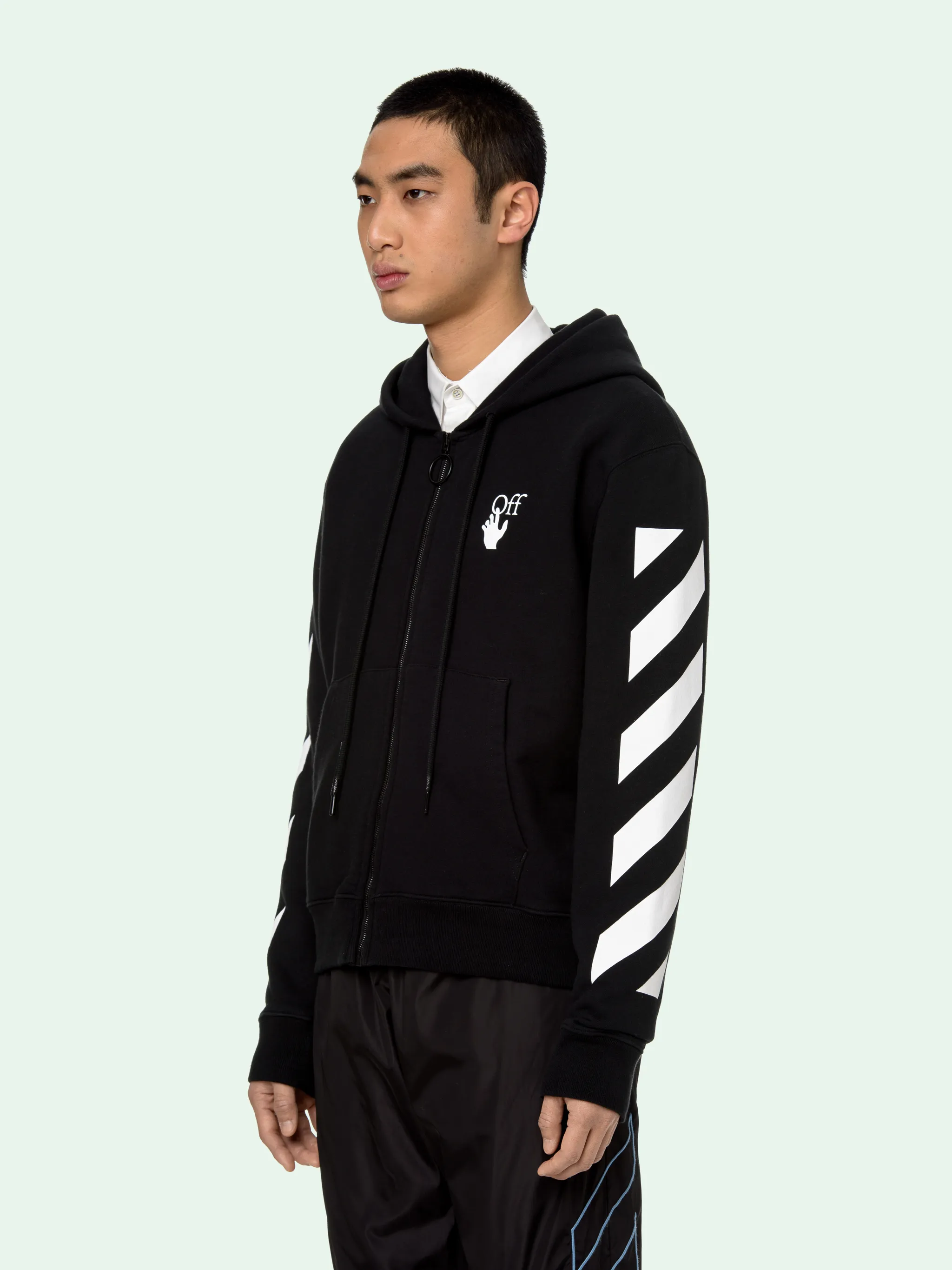 AGREEMENT ZIP HOODIE | Off-White 