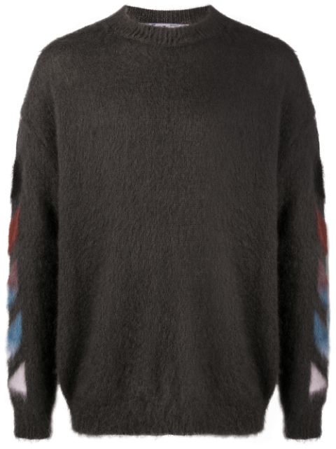 Off-White diagonal Arrows knitted jumper Men