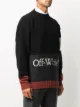 Off-White colour-block knitted jumper