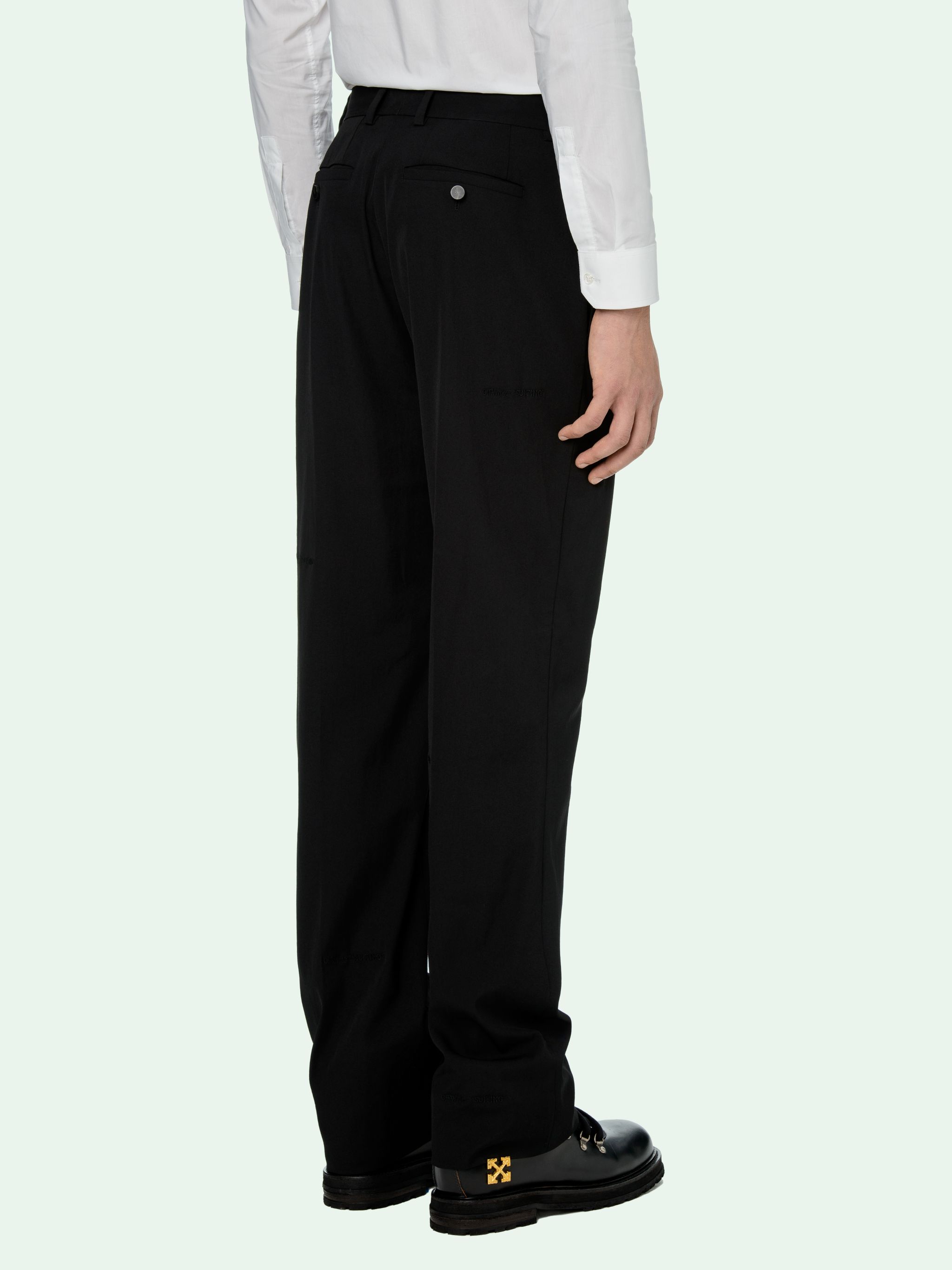 black formal pants