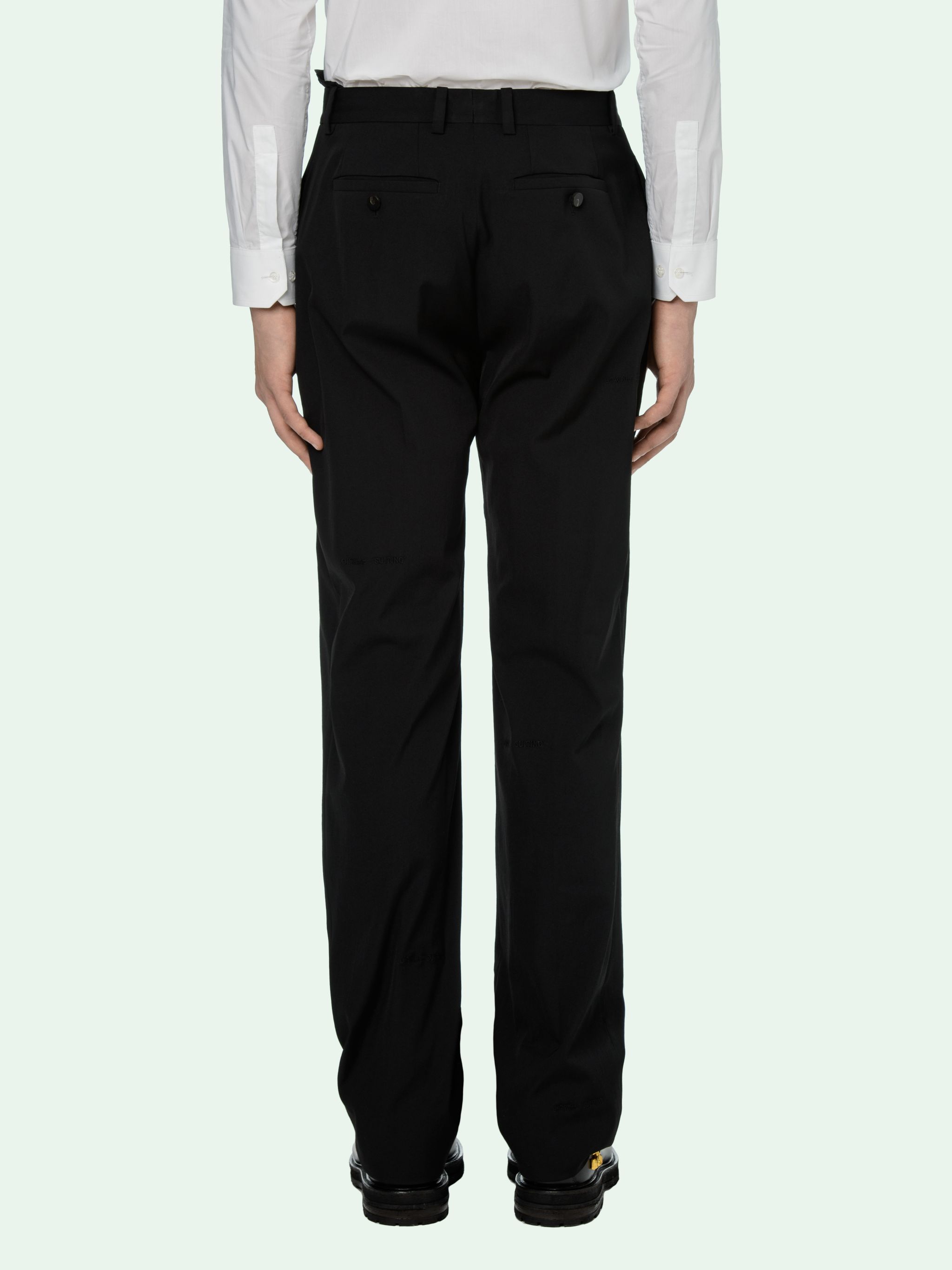 black formal pants