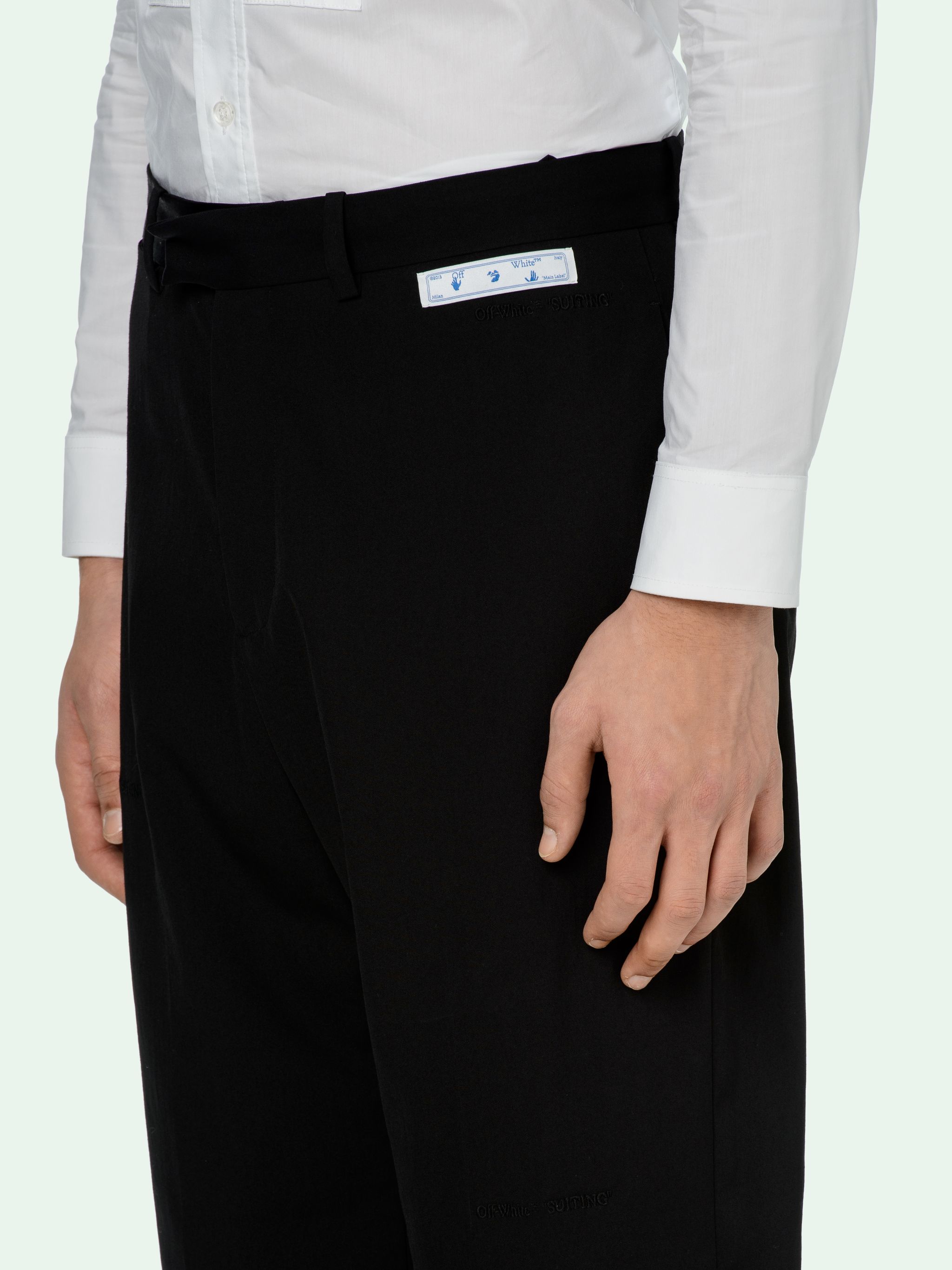 black formal pants