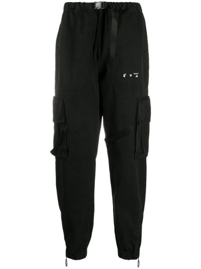 off white cargo sweatpants