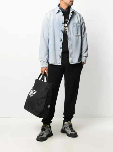 slouchy track pants
