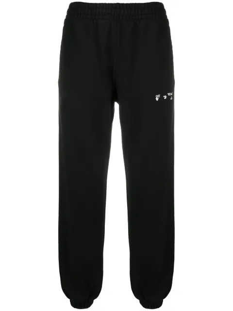Off-White diagonal stripe track pants