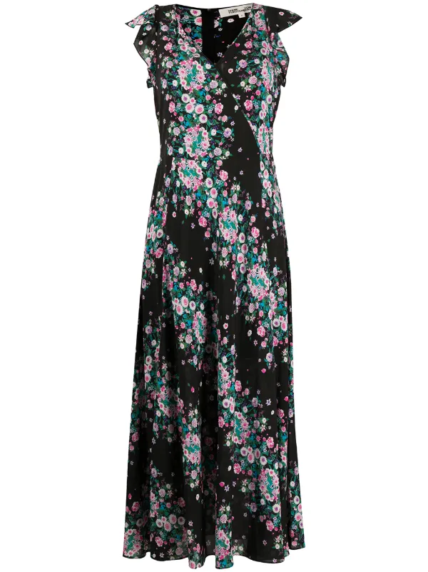 dvf floral dress