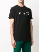 Off-White T-shirt a girocollo con stampa