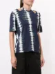 Dion Lee tie-dye cut-out T-shirt