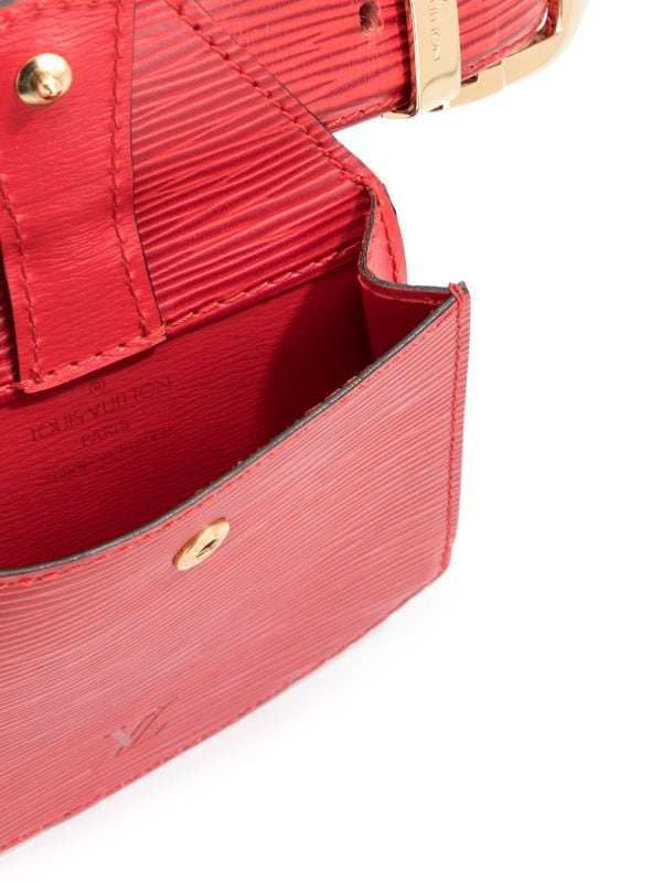 red louis belt bag