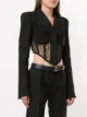 Dion Lee tailored corset jacket