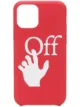 Image 1 of Off-White logo-print iPhone 11 Pro case