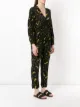 Andrea Marques silk V-neck jumpsuit