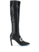 Image 1 of Off-White buckle-detail over-the-knee boots